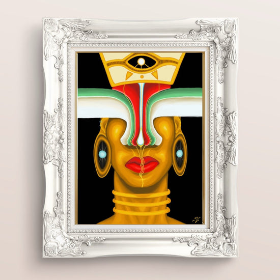 Ancestral Warrior | Limited Edition Print Giclee Print product_description zinfinitum