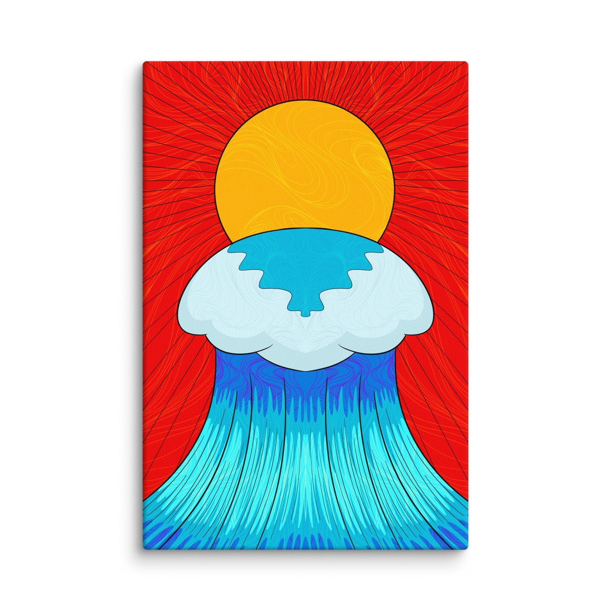 Heatwave | Limited Edition Print Canvas product_description zinfinitum