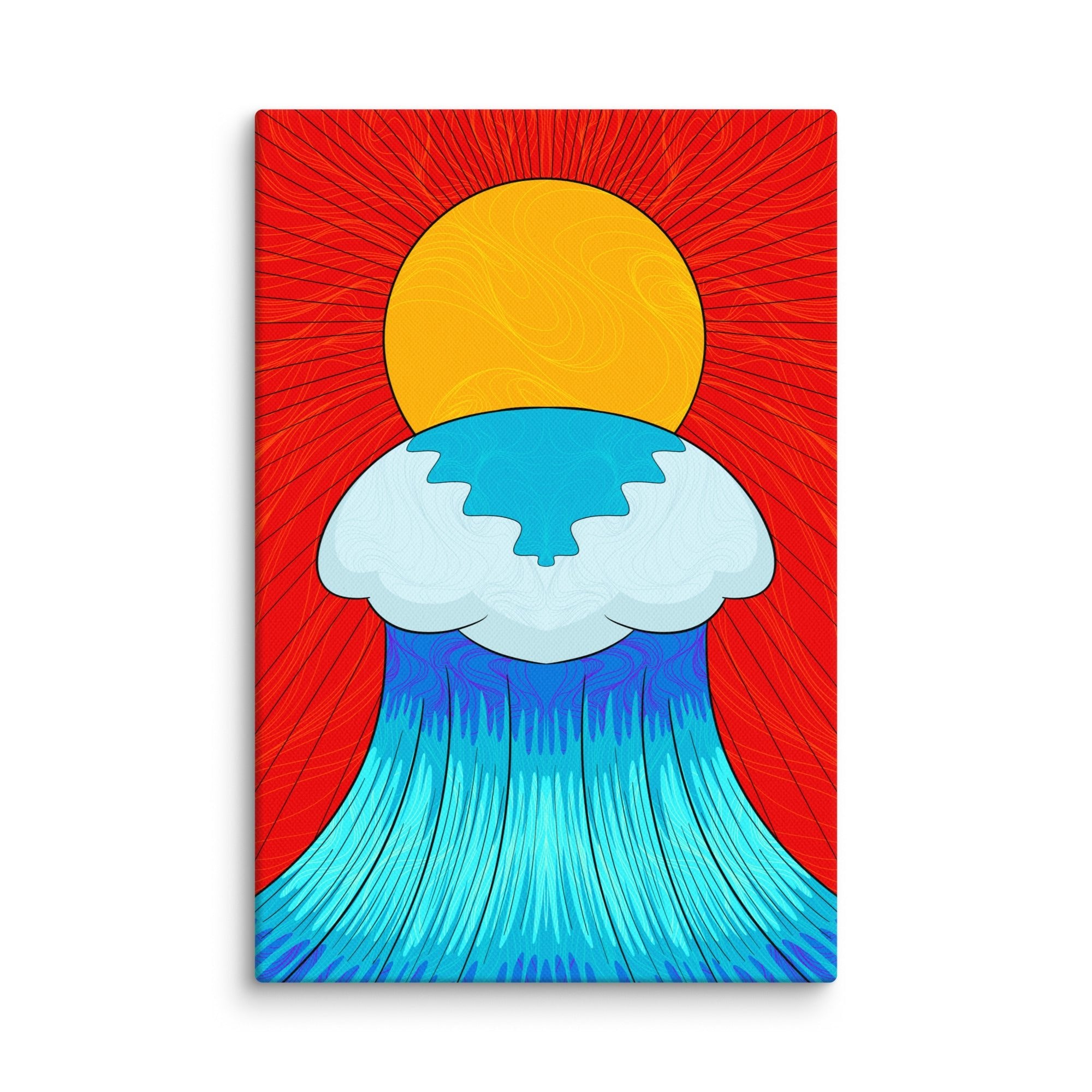 Heatwave | Limited Edition Print Canvas product_description zinfinitum
