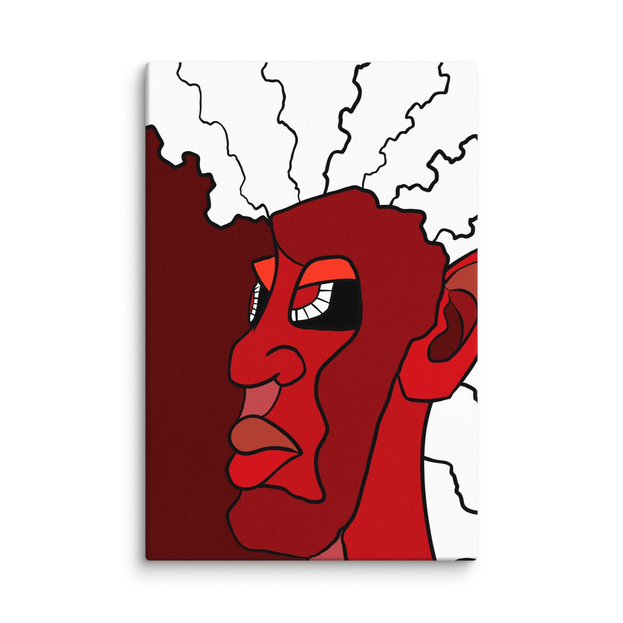 THNDRKNG | Limited Edition Print Canvas product_description zinfinitum